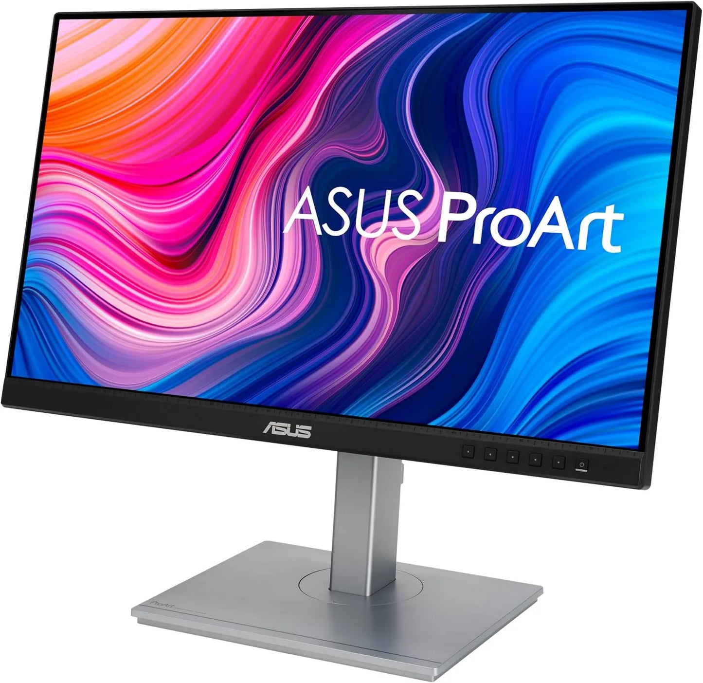 ASUS FHD, ProArt 24 polegadas profissional USB-C Screen, IPS, 100% SRGB PA247CV, Olho Cuidado, Anti-Refleto, Suporte Ergonómico