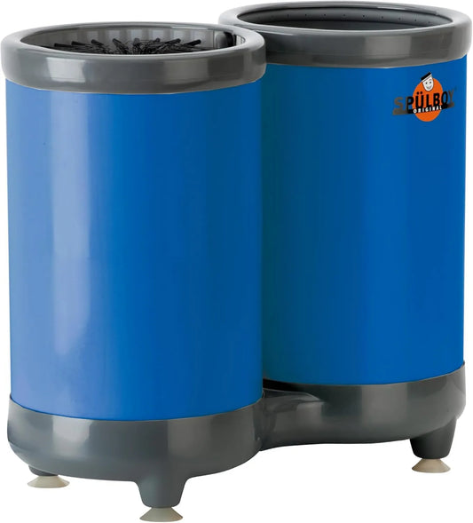 SPÜLBOY® Twin-Go T Produto, Lavadora de vidro de água fria profissional, A edição especial original limitada em azul