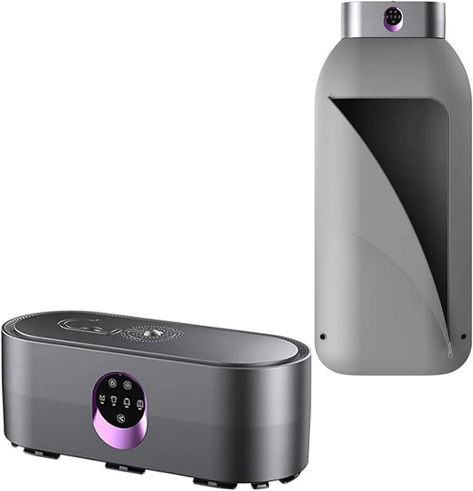 Generic Secador, portátil, temporizador, ar quente 360° com saco de secagem, temporizadores e modos ajustáveis, para viver em movimento e compacto