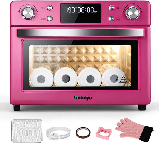 Forno elétrico, 30 L, 1700 W, 80 a 230 °C, 220 V, 360 ° aquecimento de ar, Huanyu 30L forno de sublimação, 220V 1700W, forno de convecção de grande capacidade