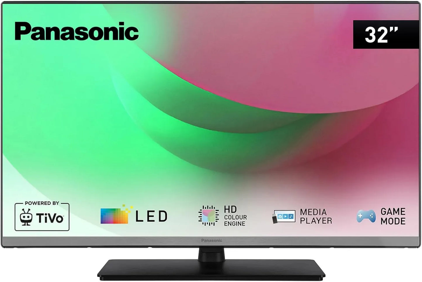 Panasonic TB-32S45AEZ Smart TV, 32 polegadas, TV, HDR, HDMI, Full HD, Assistente do Google, Alexa e Siri, 2024, Série S45, controlo Vocal do Google e