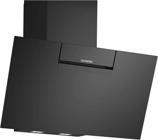 SIEMENS exaustor, 768 m3/h, 56 dB, capa de cozinha, Brandt LC87KFN60, aço inoxidável, preto