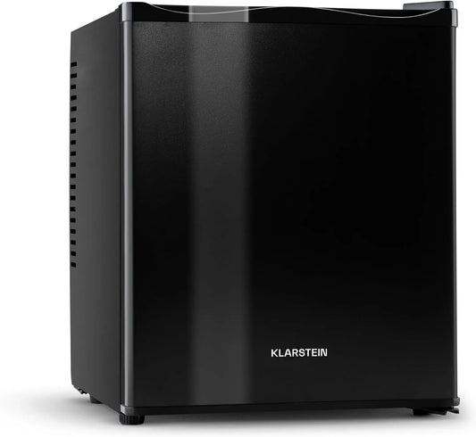 KLARSTEIN Frigorífico, 30 L, 5 a 15 °C, silencioso, camping, Mini Bar, KLARSTEIN Mini quarto frigorífico 30L para lanches e bebidas, Frigorífico