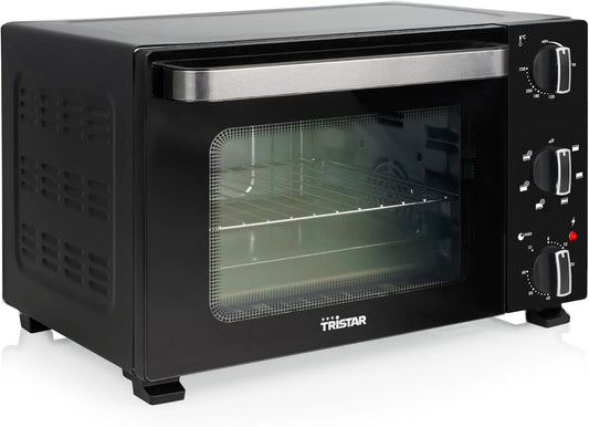 Tristar OV-3652, 20 L, 800 W, 90 a 230 °C, temporizador, grelhador, 2 zonas de temperatura