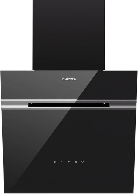 exaustor KLARSTEIN, 39, 8 x 114 x 37, 6 cm, 230 W, 570 m3/h, 54 dB, classe energética A, capa de cozinha, 3 velocidades, LED, exaustor decorativo