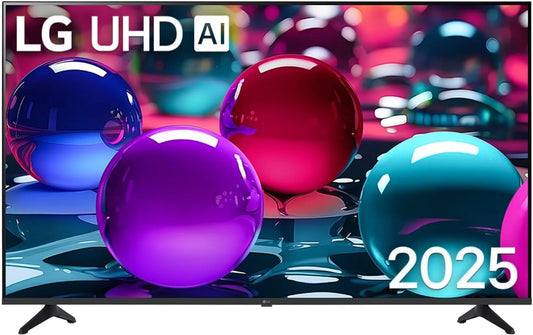 Google 50UA73 Smart TV, 126cm, TV, 4K UHD, HDR, WebOS, Assistente do Google, Alexa e Siri, HDR10, webOS 25, AirPlay 2, LG TV UHD AI 2025