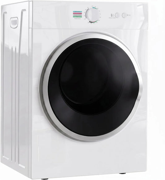 HOMCOM Secador, 1020 W, 4 programas, 3 kg, instalação de parede, aço inoxidável, aquecimento cerâmico PTC, carga frontal, empilhável, parede