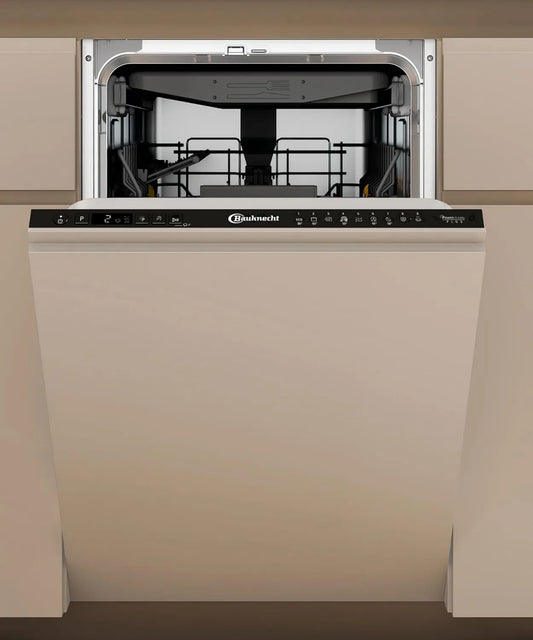 Bauknecht BK6IC11BS7LA0 Máquina de lavar loiça, 45 cm, higiene, formato fino, tudo incluído, proteção completa da água, ActiveDry, programa de sensores