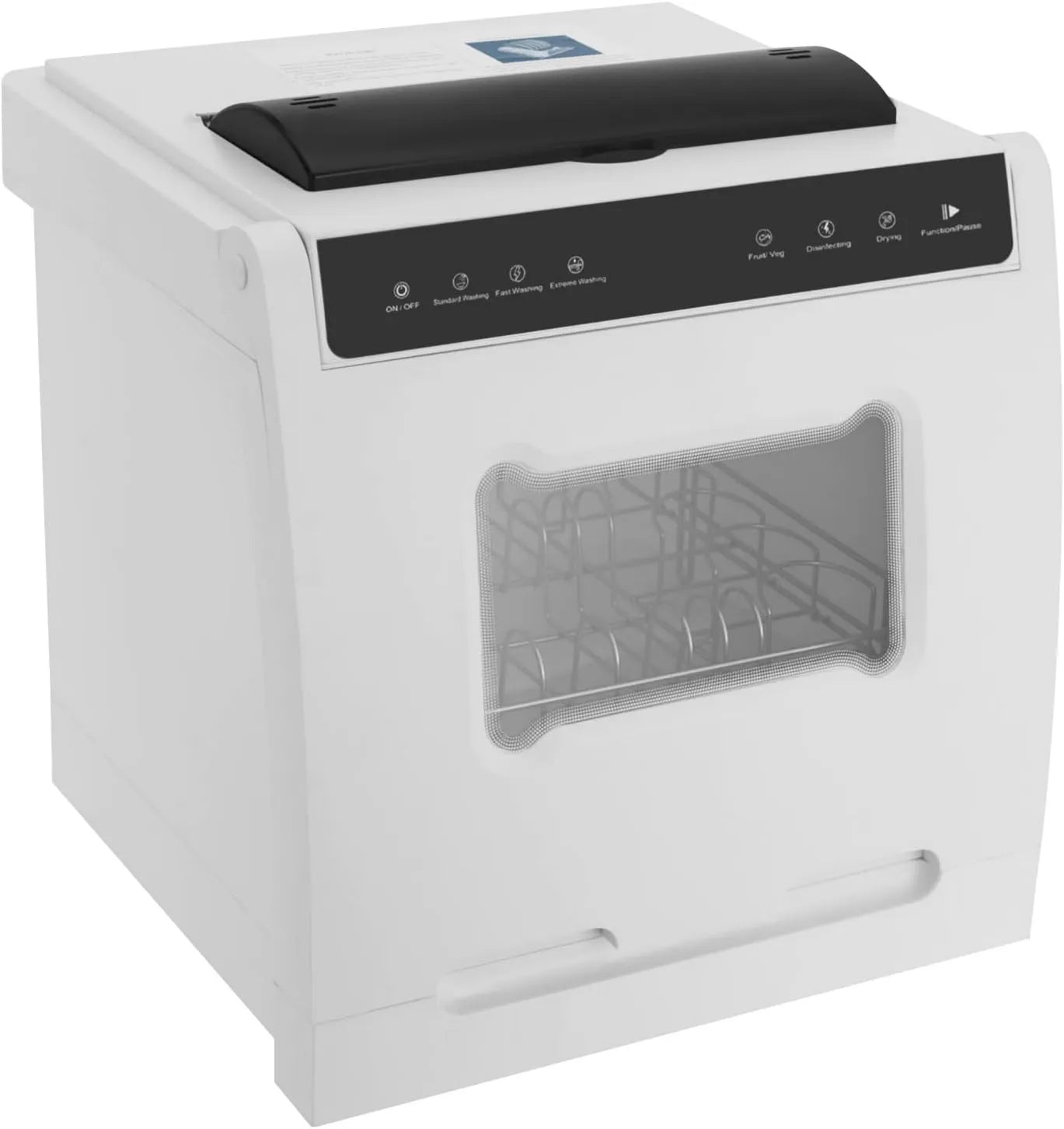 Queeucaer Máquina de lavar loiça, telefone móvel, camping, apartamentos, campings, compacto, para pequenas casas, dormitórios, empresas, hotéis, barcos, caravanas e