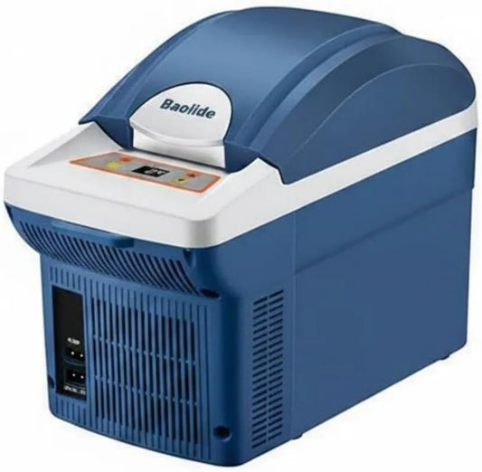 predolo Frigorífico elétrico 12v/24v, 220v, 8 L, 12 V, carro, camping, mini frigorífico portátil, 8 Liters, modelo digital 12v/24v, Mini Congelador Compressor