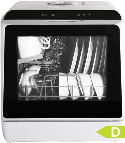 YU YUSING Máquina de lavar loiça 72h 5L, Faucet, 45cm, 5L, 1 programas, formato magro, portátil, grande tanque, ecrã LED, Destruição PTC Ventilação, YOUSING Mini