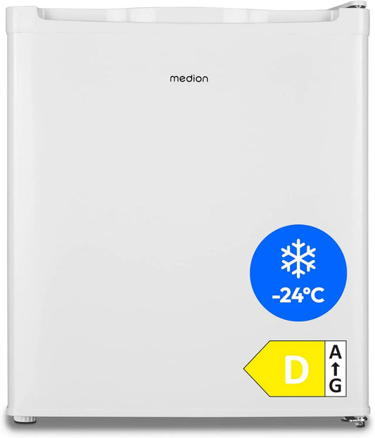Congelador MD37675, 33 L, encastrado, armário congelador, alça recesso, 51cm de altura, classificação de 4 estrelas, MEDION Mini congelador