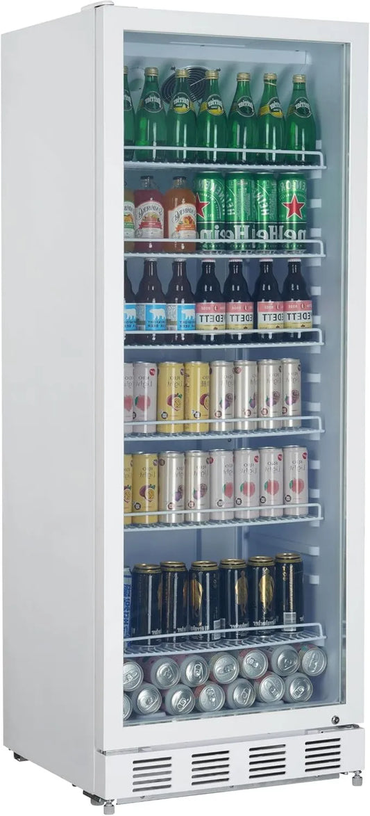 METRO Professional Frigorífico GSC4280, 280 L, 210 W, branco, METRO Frigorífico de Bebidas Profissional GSC4280, Vitrina Refrigerada, Refrigeração Ventilada