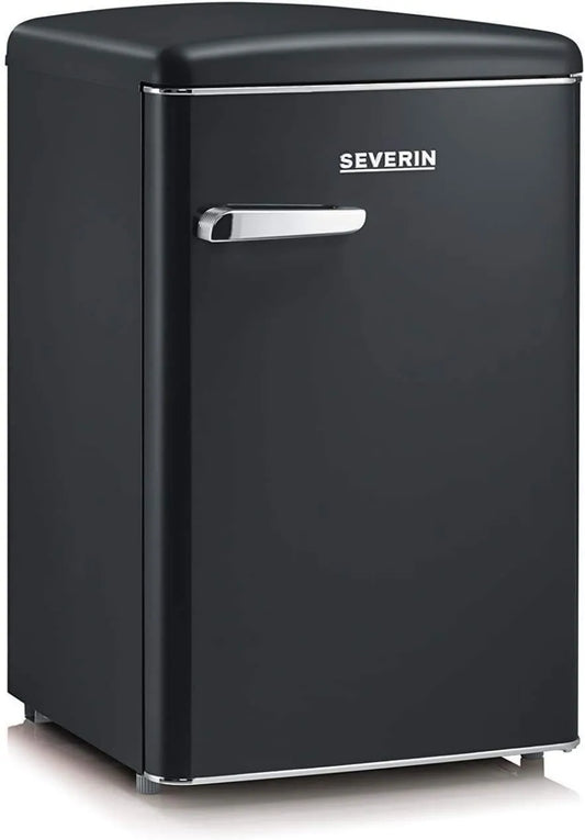 Severin Congelador, 108 L, 37 dB, classe energética D, free-standing, armário congelador, preto, RKS 8832, 110 kWh, ano, Comprimento 55 cm, 108L, Matt preto