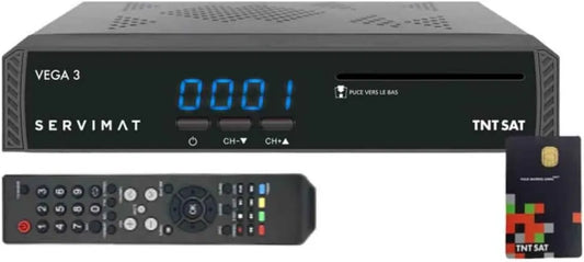 Smart TV 19.2E, TV, Full HD, Servimat Vega 3 Receptor Recondicionado Full HD TV por satélite + TNTSAT V6 Astra 19.2E Access Card