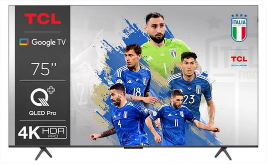 TCL 75C69B Smart TV, 189 cm, TV, 4K UHD, QLED, TV QLED Tcl 75C69B 189 cm 4K UHD 2024 Alumínio escovado