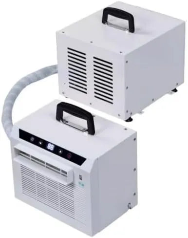 xGKEYQOHSV Ar condicionado, portátil, exterior, toque, temporizador, silencioso, camping, unidade interior, temporizador 12 horas, comando à distância, desktop