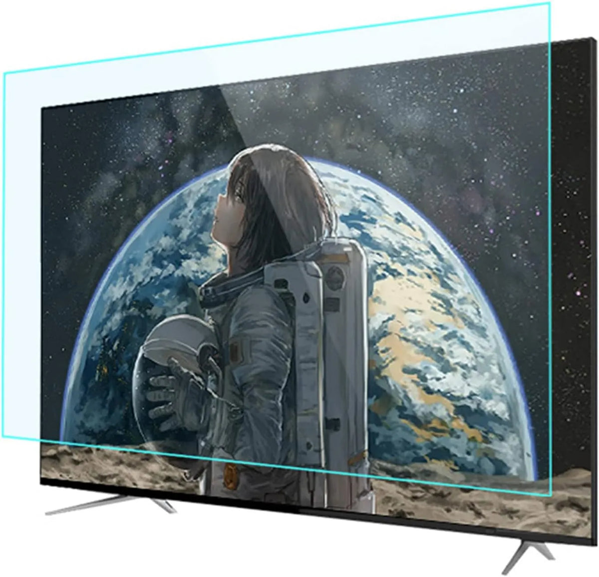 KELUNIS Smart TV, 32 polegadas, TV, 1161 * 661, 58', 32 '-75' Alta-Limpida TV Protetor de ecrã azul anti-luz proteção ocular