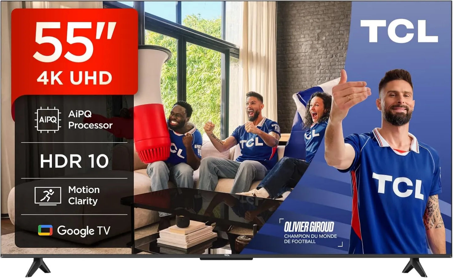 Google 55V6C Smart TV, 55 polegadas, TV, 4K UHD, HDR, Sound Dolby, Assistente do Google, Alexa e Siri, Áudio Dolby, TCL 55V6C LED Smart TV 55'