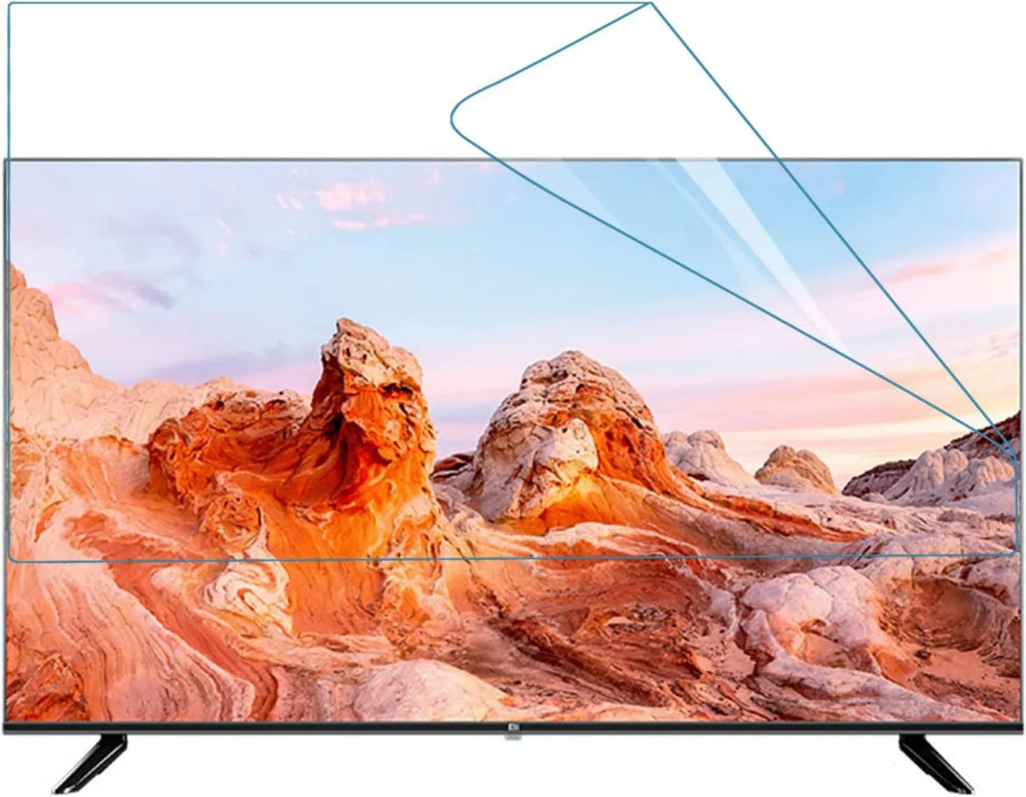 xQHD Smart TV HD-48in, 60 polegadas, 1056 × 596, conjunto de TV, Screen Protector TV Anti-luz Azul
