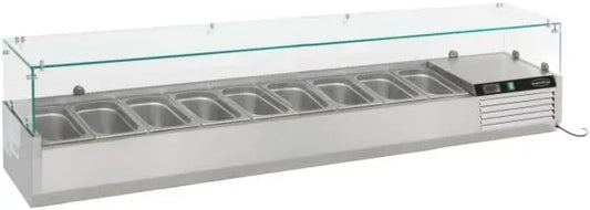 Produto GN 1, CombiSteel profissional refrigerado Posing Saladette