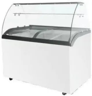 Iceshop Congelador, 273 L, Rollers, 6 Bandejas de Gelo, Bandejas de Gelo Congelador em Castores - 6 Bandejas de Gelo - 273L