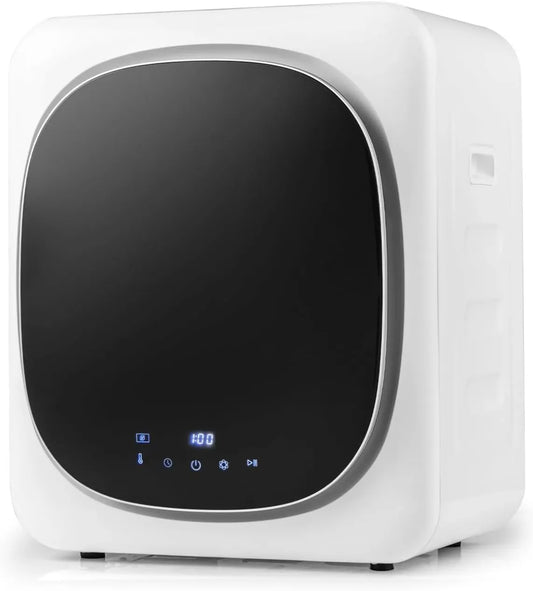 COSTWAY Secador, 800 W, 5 kg, portátil, toque, aço inoxidável, para Apartamento House, 5KG, Eletrônica