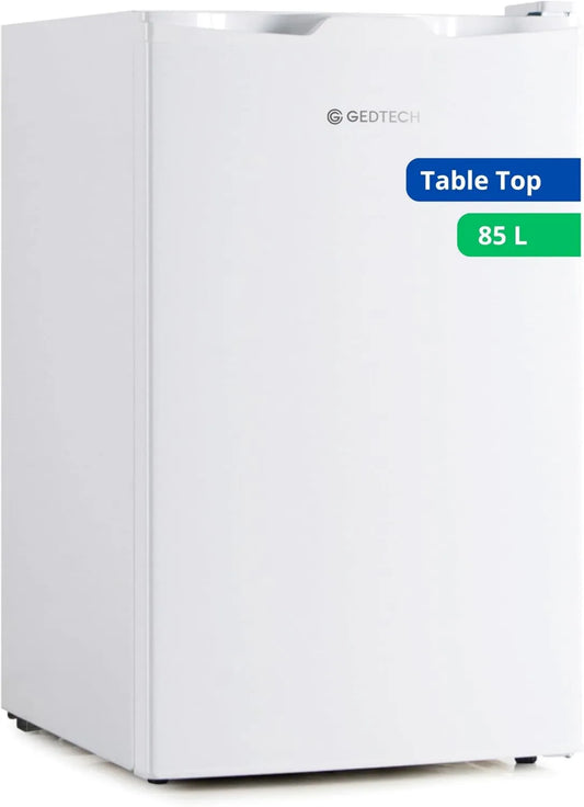 Frigorífico GTOP93WH, 85 L, Branco, Frigorífico GEDTECH Topo 85L GTOP93WH - Cor branca