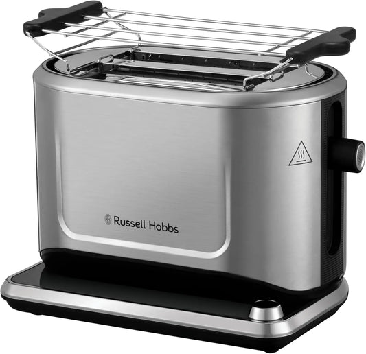 Russell Hobbs Torradeira, Toque, Torradeira 26210-56, Browning memorizar, Sobrepesar, Programável, Attentiv, Fendas Extra Amplas, Qualquer tipo de