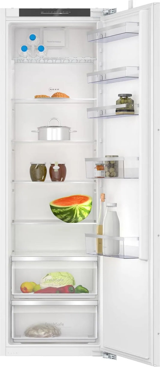Neff KI1812FE0 Frigorífico, 177, 5 x 56 cm, 39 dB, encastrado, Neff KI1812FE0 N 50 Frigorífico FreshSafe Recessable 177