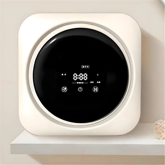UORDBY Máquina de lavar roupa, 3 kg, secagem Alta temperatura a 95 °C, ideal para residências estudantis e Apartamentos de Férias