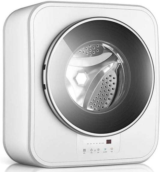 ylpddmm Máquina de lavar roupa, 3 kg, portátil, instalação de parede, para pequenos apartamentos ou dormitórios, máquina de lavar parede, secador