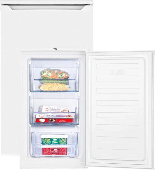 Beko FS166020 Congelador, 65 L, Classe E de energia, armário congelador, branco, equivalente A+