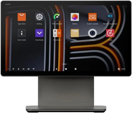 Produto Caixa Tátil, Geon SUNMI D3 Pro, ecrã FHD 15.6', Android 13, conexão Wi-Fi e Bluetooth, Sistema Caisse, Checkout