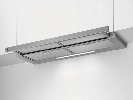 Electrolux LFP419x m3/h exaustor, 90 cm, 440 m3/h, classe energética C, capa de cozinha, 3 velocidades, removível, aço inoxidável, potência