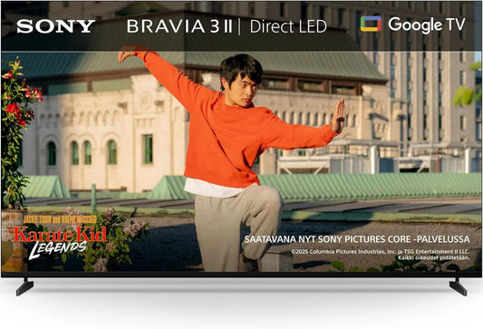 Google Smart TV, 43 polegadas, TV, Apple AirPlay 2, Dolby Vision, Atmos, Menu Game 2, Dashboard Eco 2, 2025, IMAx Enhanced, Sony BRAVIA 3 II