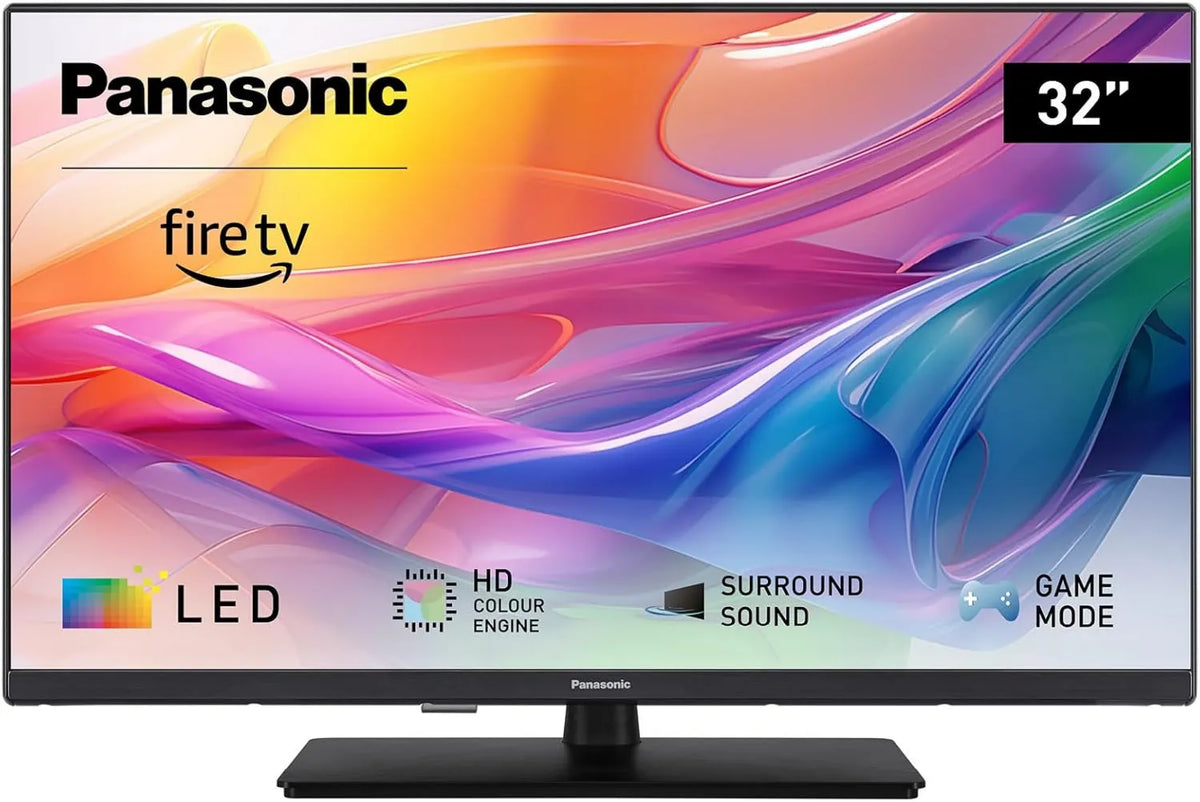 Panasonic TV-32S50AEZC Smart TV, 32 polegadas, TV, HDR, HD Color Engine, Série S50, Alexa Vocal Control, Media Player, Fire TV, Modo de Jogo