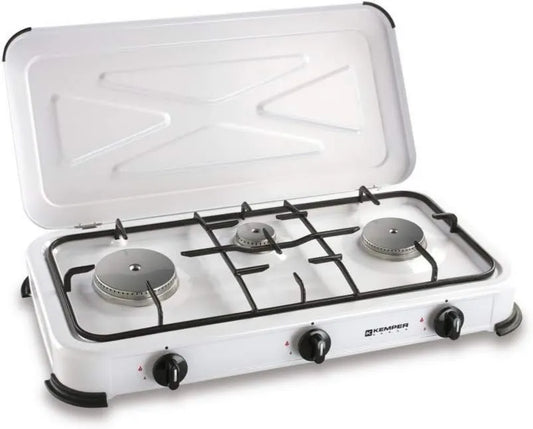 K KEMPER GROUP Produto Inox, Kemper 104982 Lâmpadas de 3-Petition com tampa