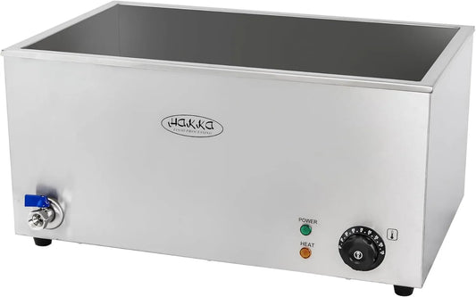 HAKKA FOOD PROCESSING Buffet prato quente, 30 a 85 °C, profissional, restaurante, temperatura ajustável 30-85 °C, Caterer, No Pan
