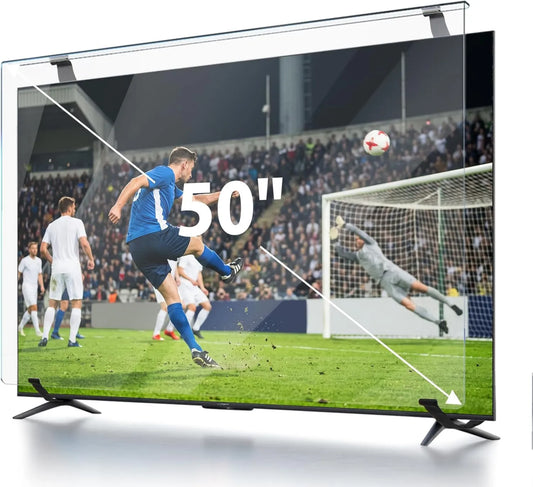 Olycism Smart TV, 50 polegadas, TV, Ultra Transparente, Ecrã de proteção para TV de 50 polegadas