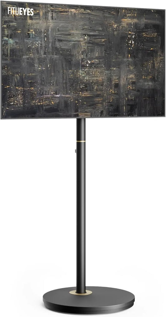 suporte de TV, 48 polegadas, 200 × 200 mm, rodízios móveis, FITUEYES TV stand Pé para TV 24-48 Polegada TV stand rodízios Max VESA 200 * 200 mm