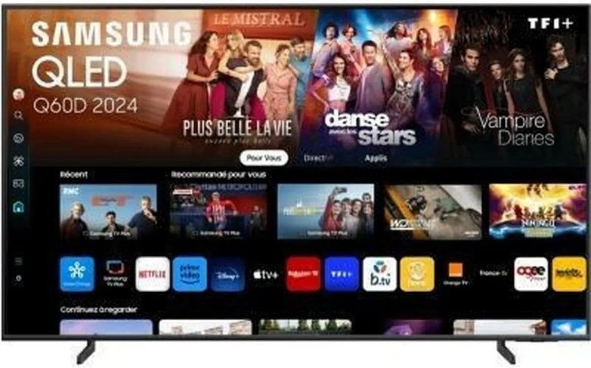 Samsung 50Q60D Smart TV, 50 polegadas, TV, 4K UHD, QLED, SmartThings, Cores certificadas