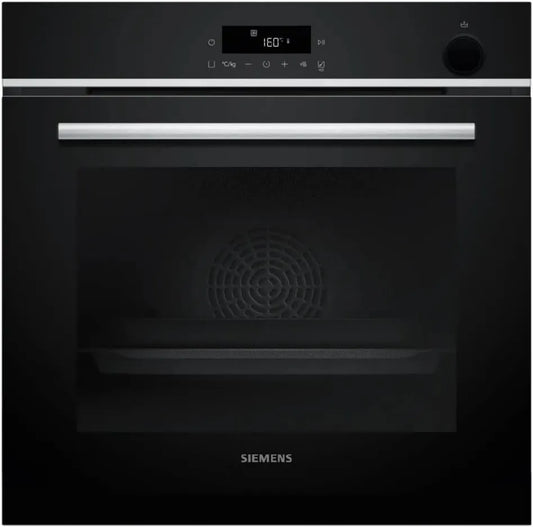 SIEMENS HR532GBS3 Forno elétrico, 71 L, 3600 W, recesso, preto, forno Siemens encastrado 3600W 71L Preto - HR532GBS3