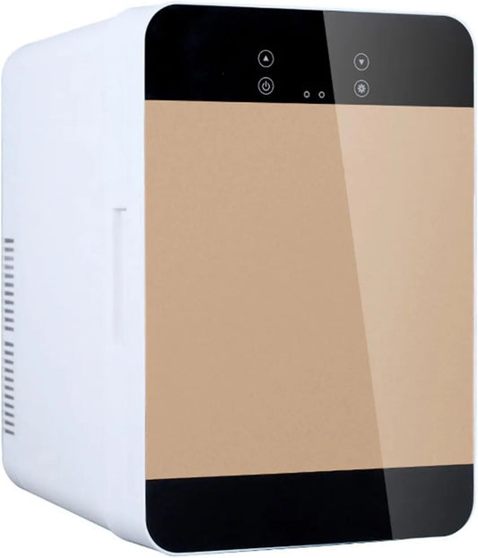 HHCTEBEC Frigorífico V, 220 AC, 12, 110 V, portátil, Mini Frigorífico, Frigorífico, Quarto compacto pequeno frigorífico, Secretária, Dor