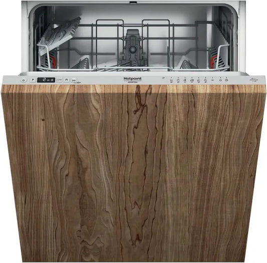 Hotpoint Máquina de lavar loiça H2IHD524A, 60 cm, 44 dB, classe E de energia, tudo incluído, inversor, silencioso, 14 talheres, Programa Eco - Vista Digital
