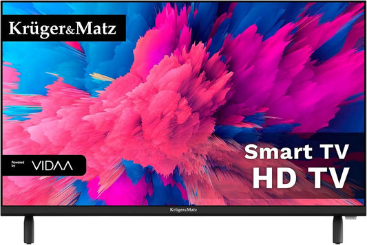 Krüger&Matz Smart TV, 24 polegadas, TV, DVB-T2, Kruger & Maz 24' SmartTV Vidaa DVB-T2