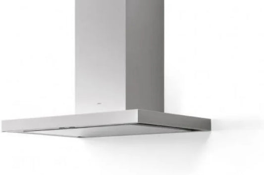 NOVY exaustor, 90cm, 524 m3/h, capa de cozinha, Hood 524m3, h D7600, instalação de parede, aço inoxidável, h Aço inoxidável - D7600
