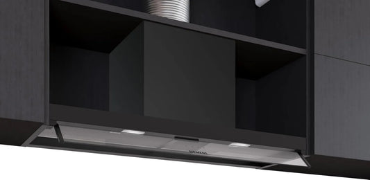 SIEMENS iQ300 LJ95BCC60 exaustor, 90 cm, capa de cozinha, silencioso, Siemens LJ95BCC60 iQ300 - Capa de design encastrado - 90 cm - Feito de