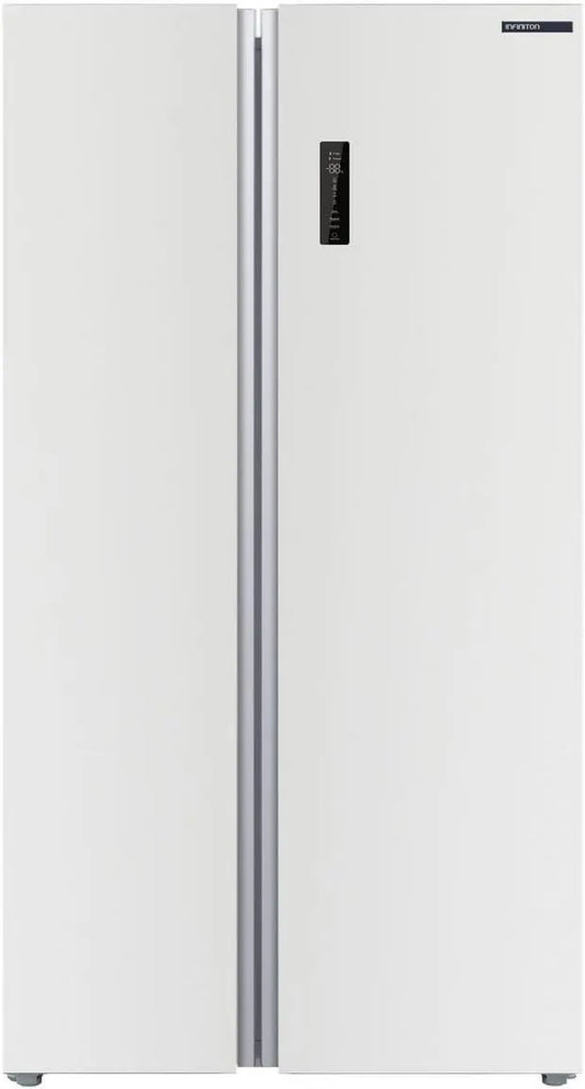 INFINITON ELECTRONICS Frigorífico, 177 cm, INFINITON SBS-506A77BEH, No Frost, Inversor, branco, INFINITON SBS-506A77BEH Frigorífico americano E 177 cm de altura