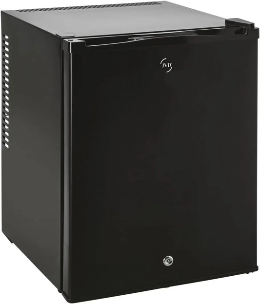 Refrigeração do produto Termo-absorção, JVD Minibar TA 40L Full Door LED Iluminação, compacto e 100% silencioso, preto